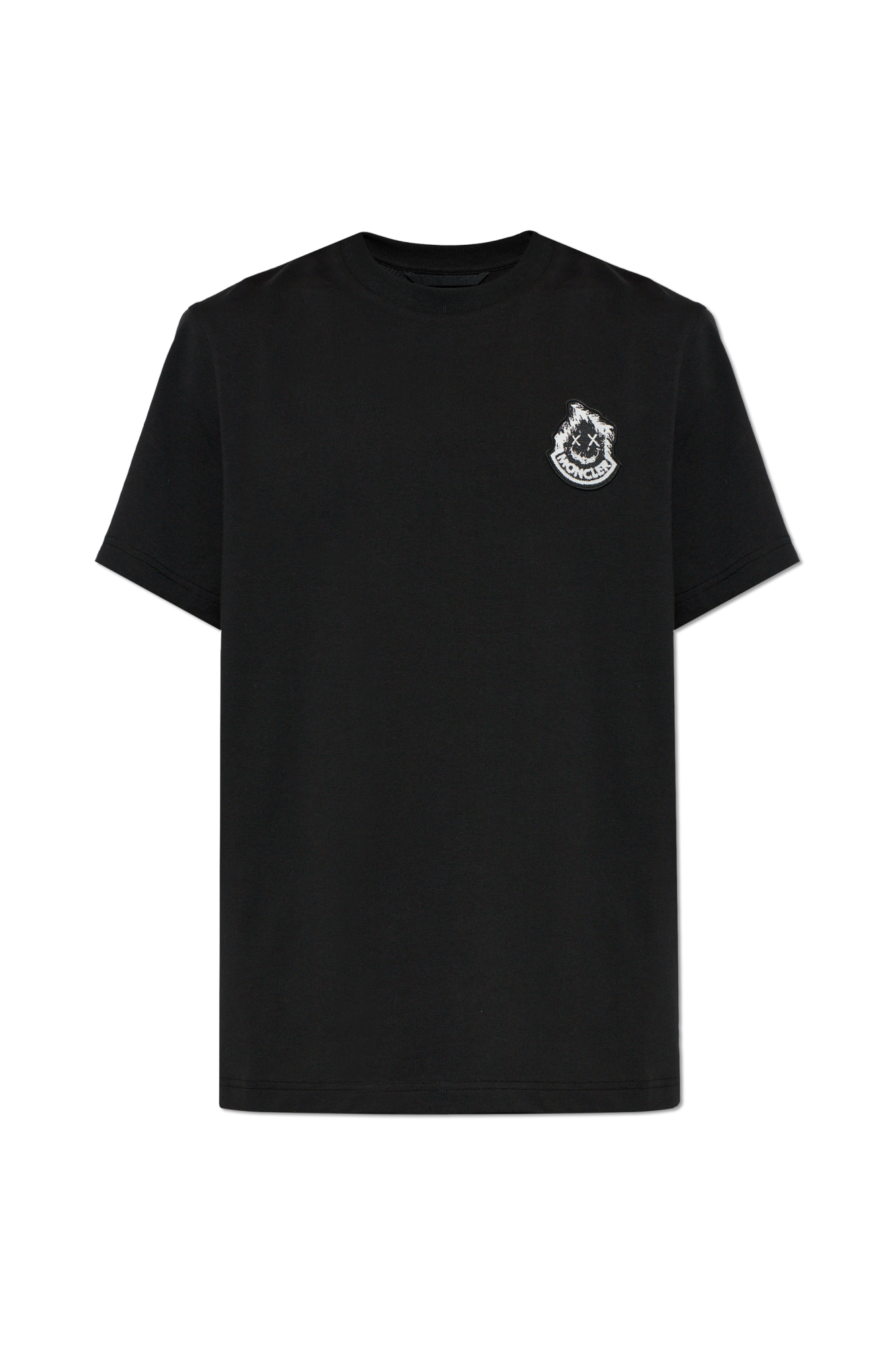 Moncler T-shirt with logo patch | Men's | Vitkac